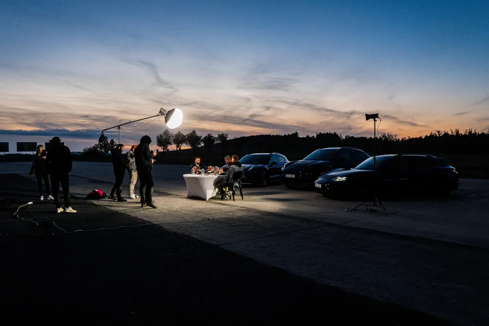 Porsche One Day With - natáčení s hosty