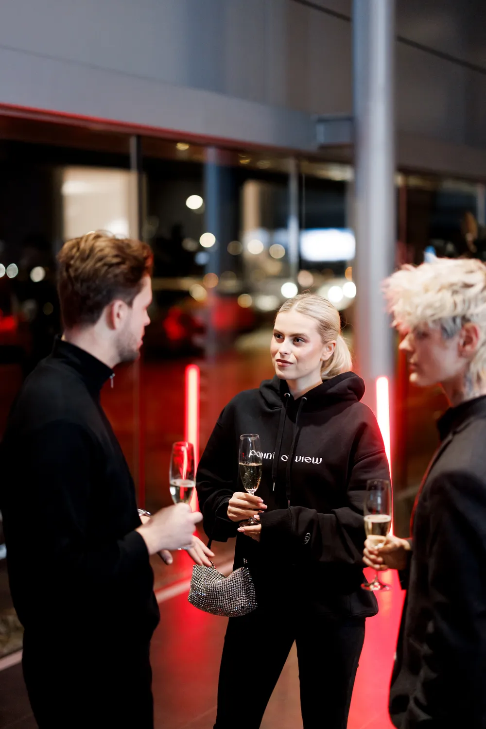 Porsche elektrický model na polygonu